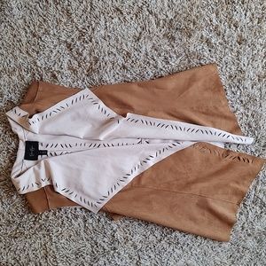 Suede Vest